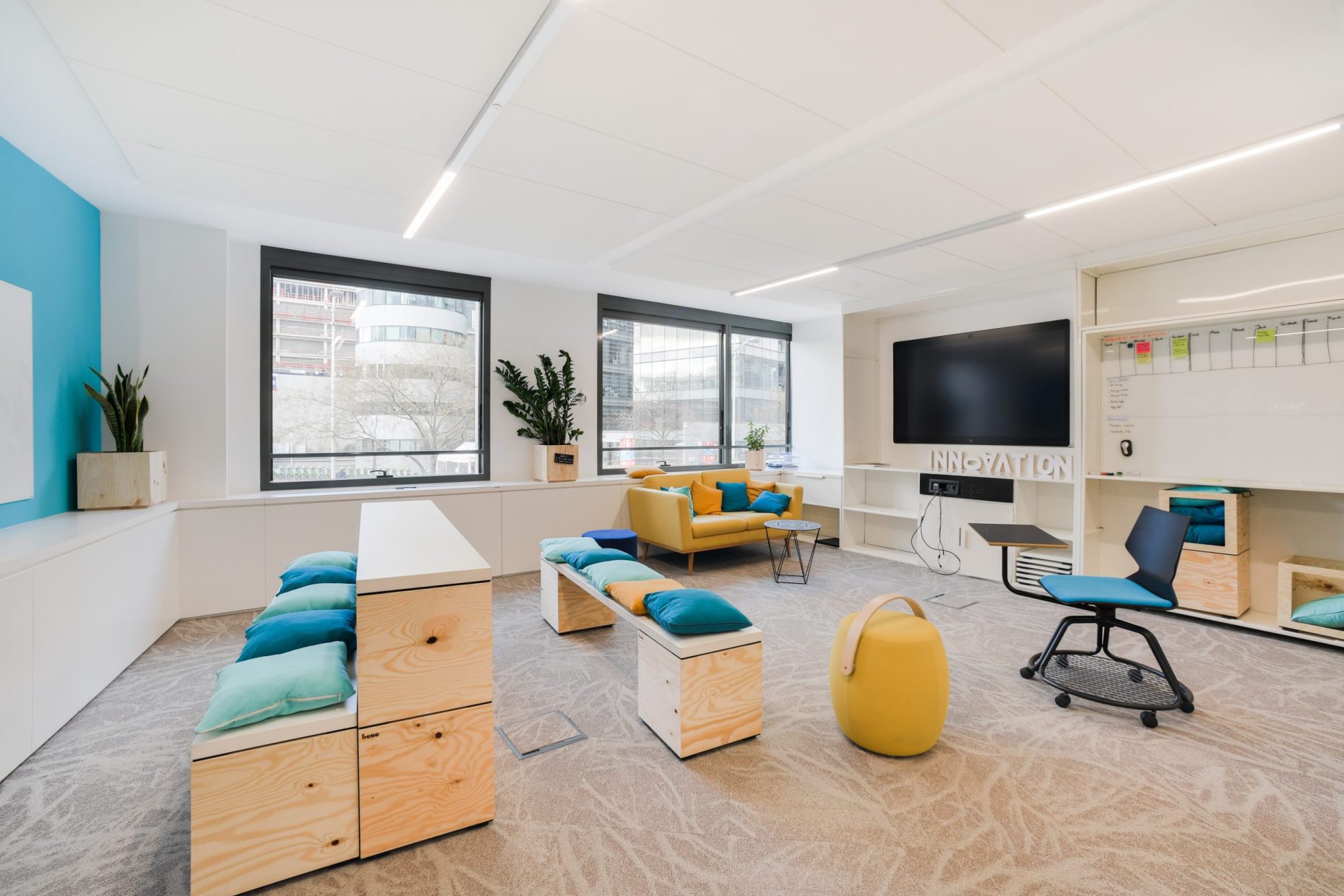 aménagement d'un bureau à Issy-les-moulineaux