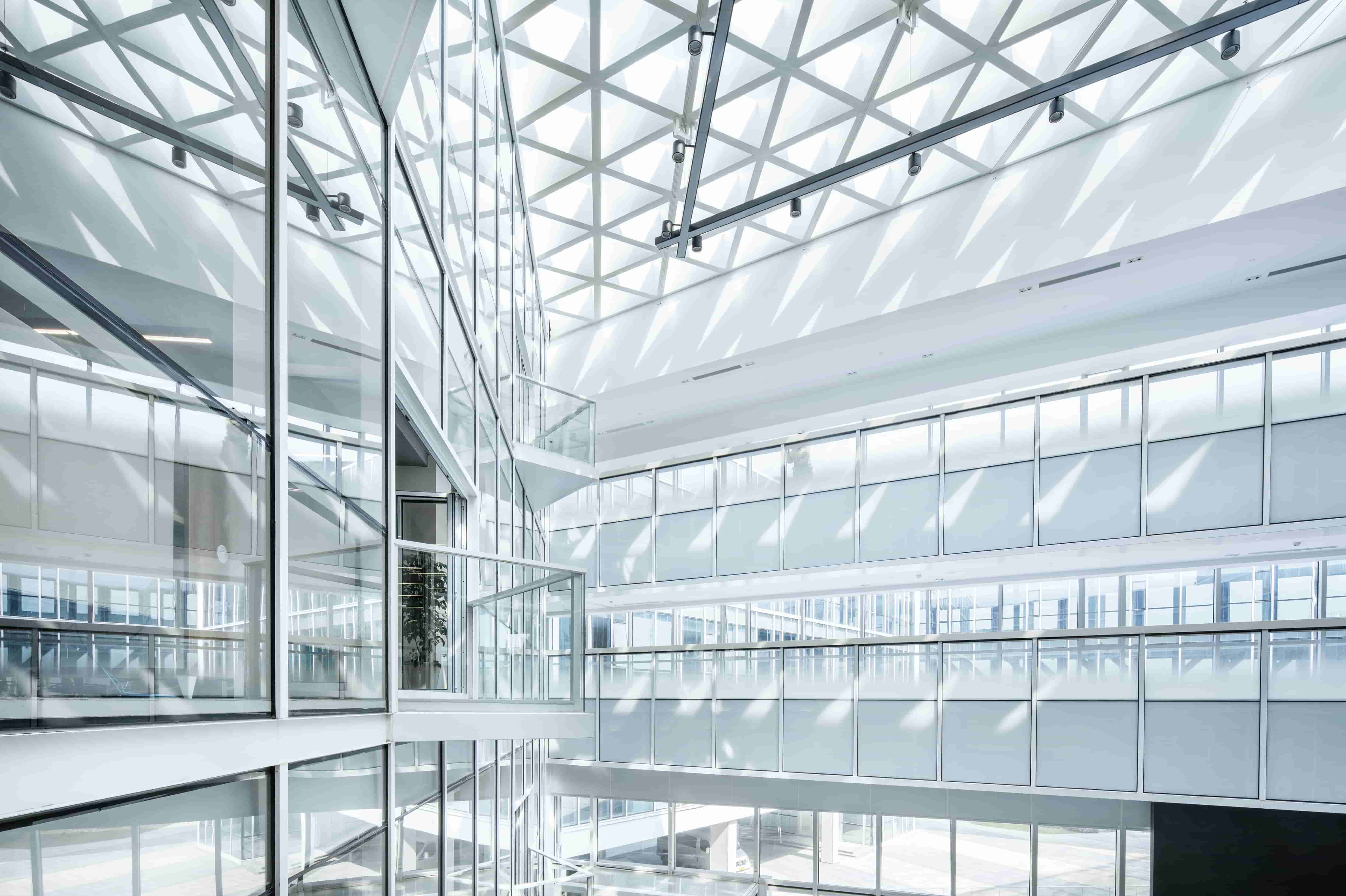 Siège social réalisé par un architecte comprenant des bureaux